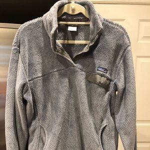 Gray Patagonia pullover